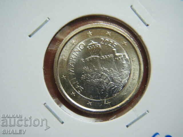 1 Euro 2025 San Marino - Uncirculated 1 Euro 2025 San Marino - Uncirculated