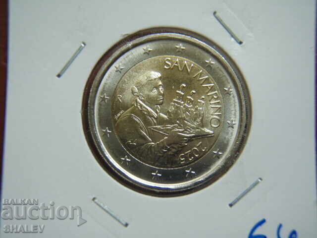 Livrarea 2 Euro 2025 San Marino (2 evro San Marino) - Unc