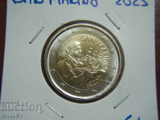 2 Euro 2025 San Marino (2 evro San Marino) - Unc