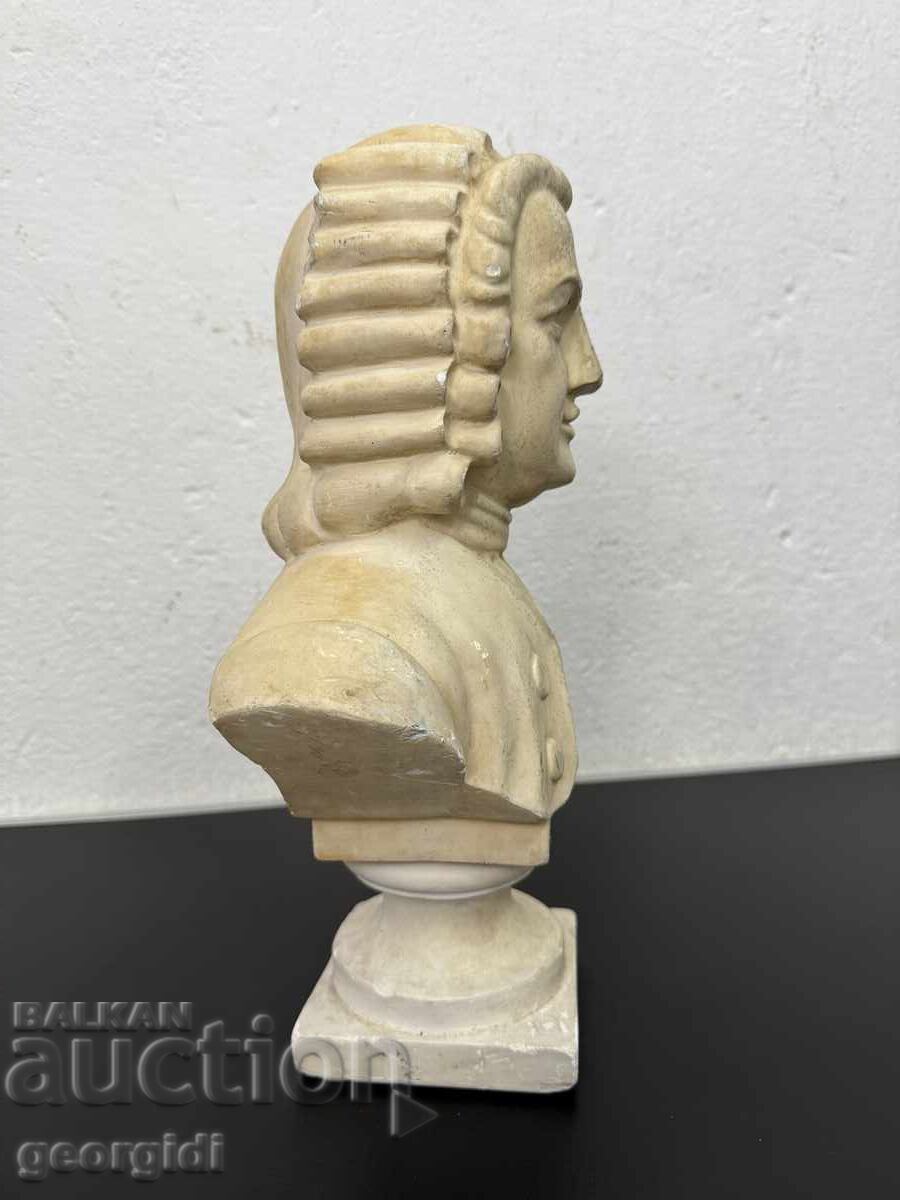 Auction  Bust of Johann Sebastian Bach. No. 7588
