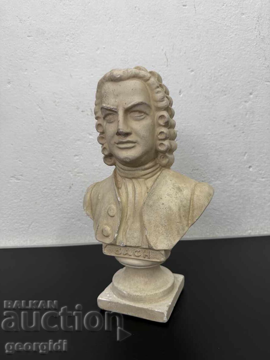 Bust of Johann Sebastian Bach. No. 7588