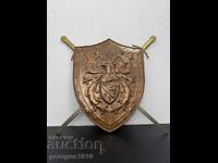 Stema/scut cu săbii pentru perete №7586
