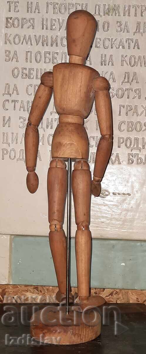 Wooden doll human body model with price 35.00 BGN | € 17.90