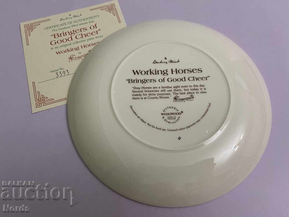 Delivery of Wedgwood Plate for Collection Delivery of Wedgwood Plate for Collection