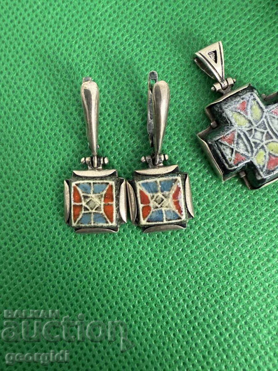 Σετ Ασημένιο Σχεδιαστικό - Nikolas. №7592 με τιμή 210.00 BGN | € 107.37