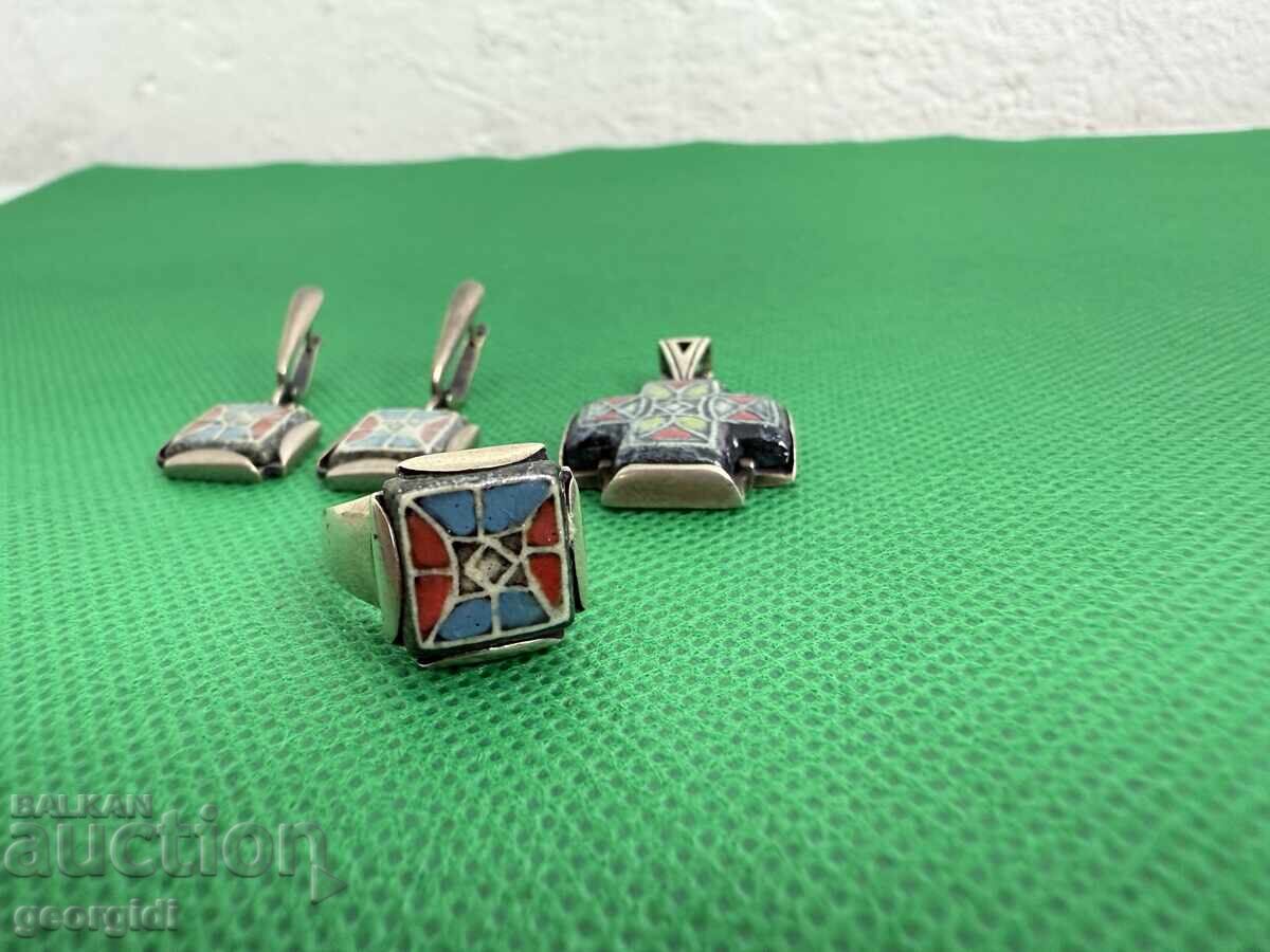 Σετ Ασημένιο Σχεδιαστικό - Nikolas. №7592 - 5