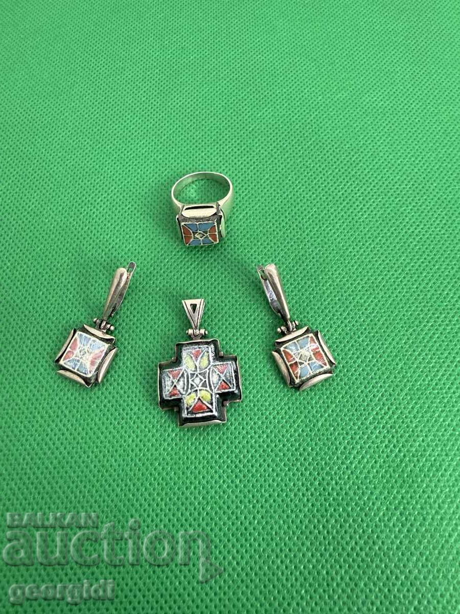 Σετ Ασημένιο Σχεδιαστικό - Nikolas. №7592