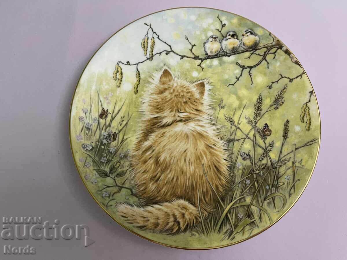 Auction Royal Worcester Plate for Collection Auction Royal Worcester Plate for Collection