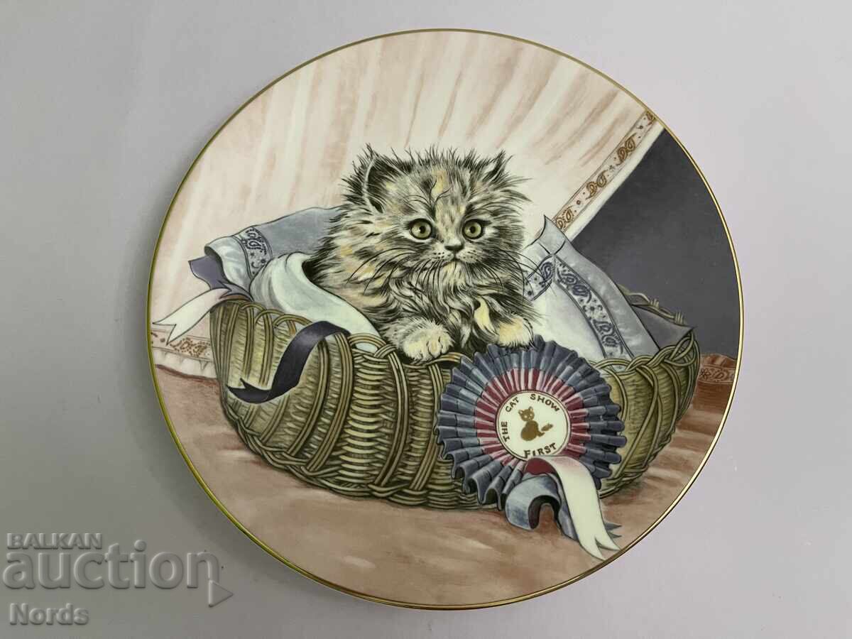 Auction Royal Worcester Plate for Collection Auction Royal Worcester Plate for Collection