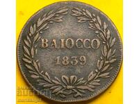 bayoko 1839 Βατικανό Ρώμη 30mm χάλκινο - σπάνιο!