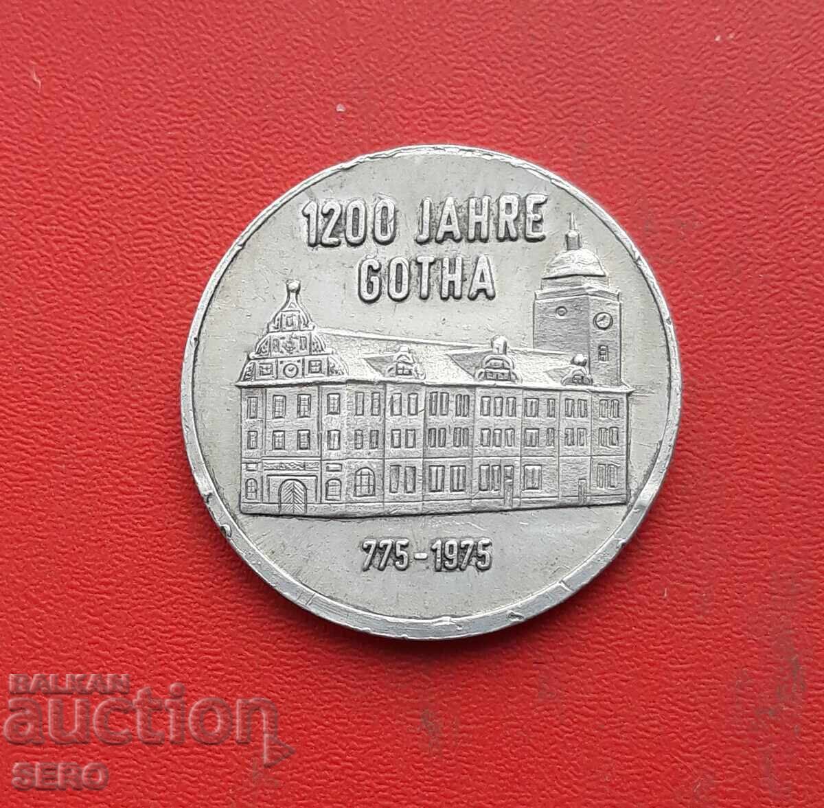 Medal - Germany - Plaque 1200 AD. City of Gotha