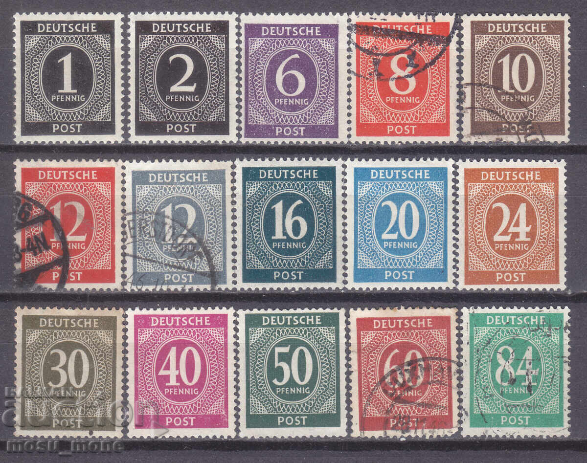 Germania 1946 Zonă Ocupată Comună