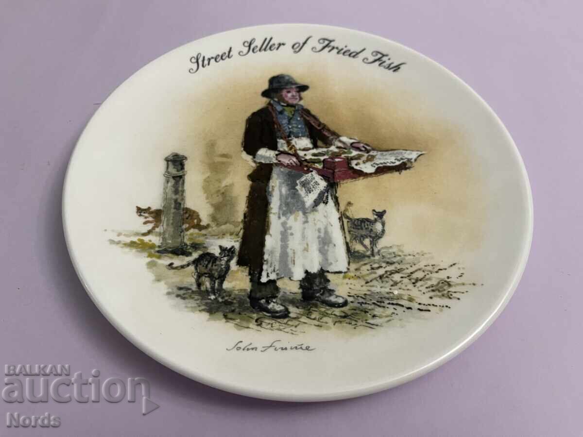 Auction  Wedgwood. Collection plate with certificate
