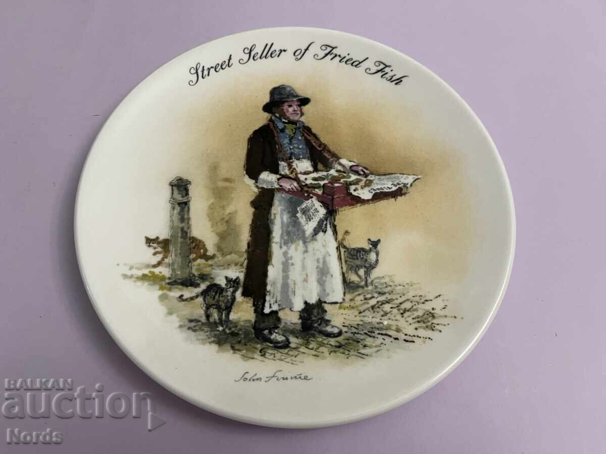 Wedgwood. Collection plate with certificate