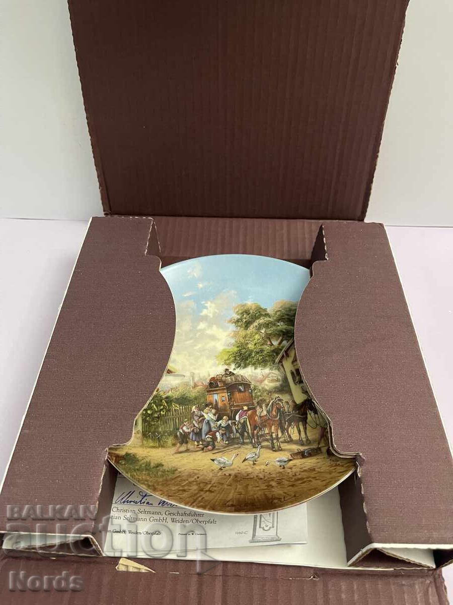 Christian Luckel Porcelain Plate for Collection with Certificate with price 9.70 BGN | € 4.96 Christian Luckel Porcelain Plate for Collection with Certificate with price 9.70 BGN | € 4.96