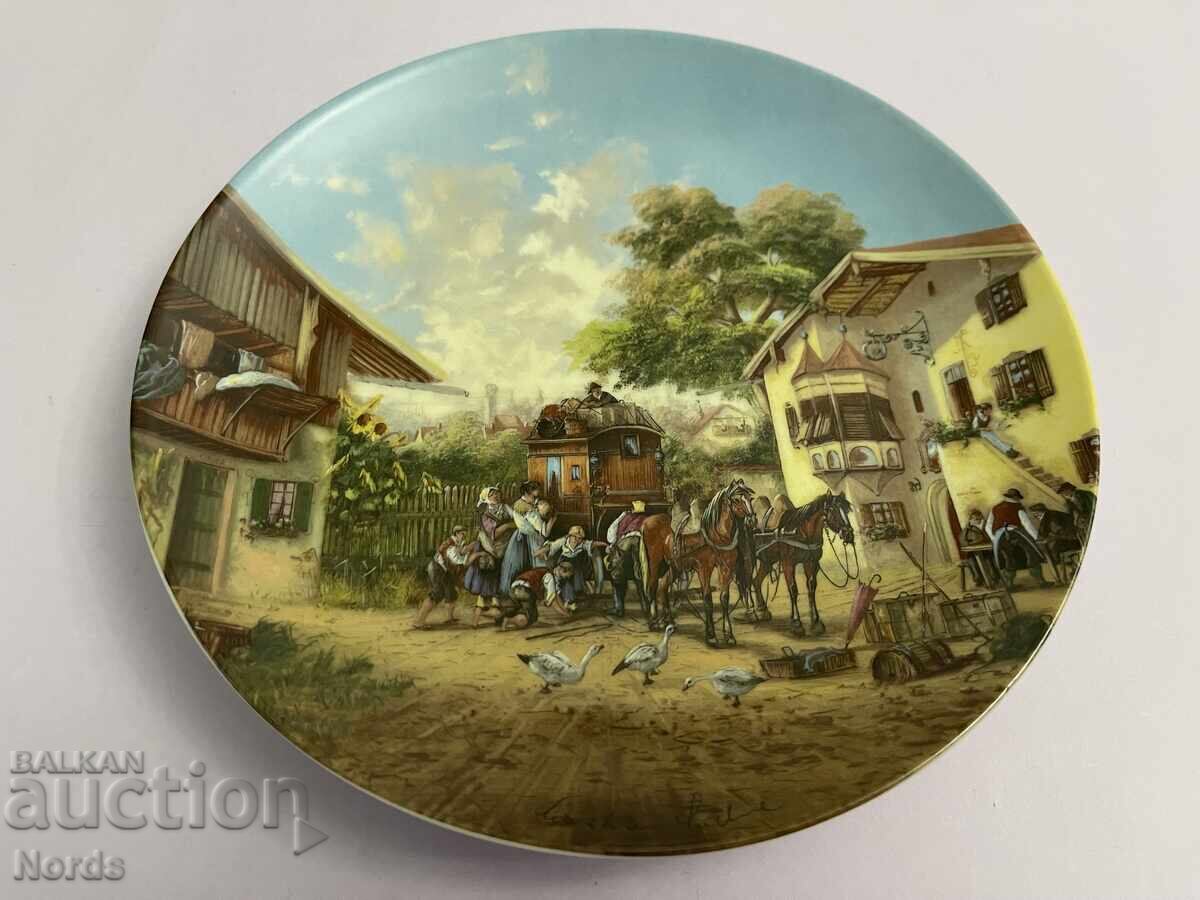 Delivery of Christian Luckel Porcelain Plate for Collection with Certificate Delivery of Christian Luckel Porcelain Plate for Collection with Certificate