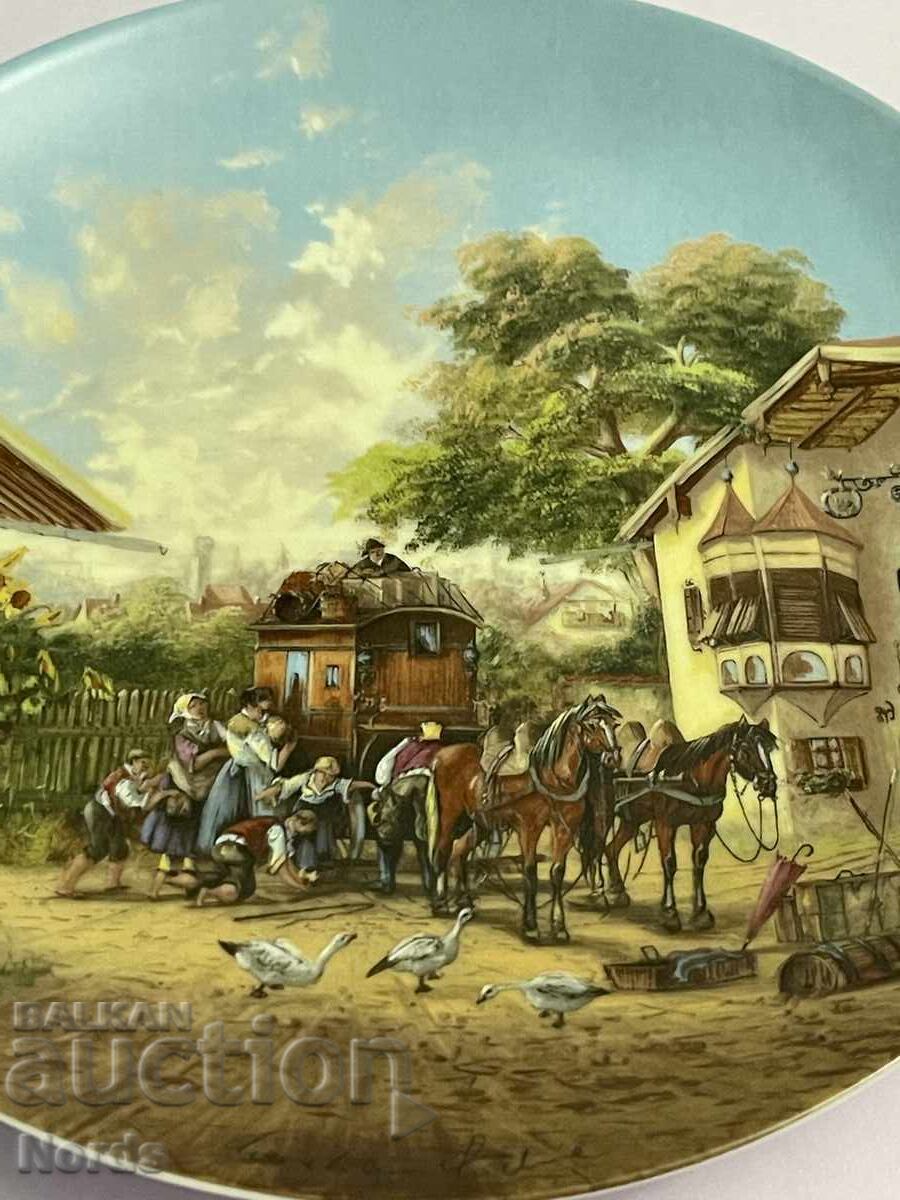 Christian Luckel Porcelain Plate for Collection with Certificate - 6 Christian Luckel Porcelain Plate for Collection with Certificate - 6