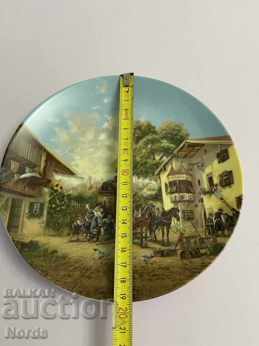 Christian Luckel Porcelain Plate for Collection with Certificate - 7 Christian Luckel Porcelain Plate for Collection with Certificate - 7