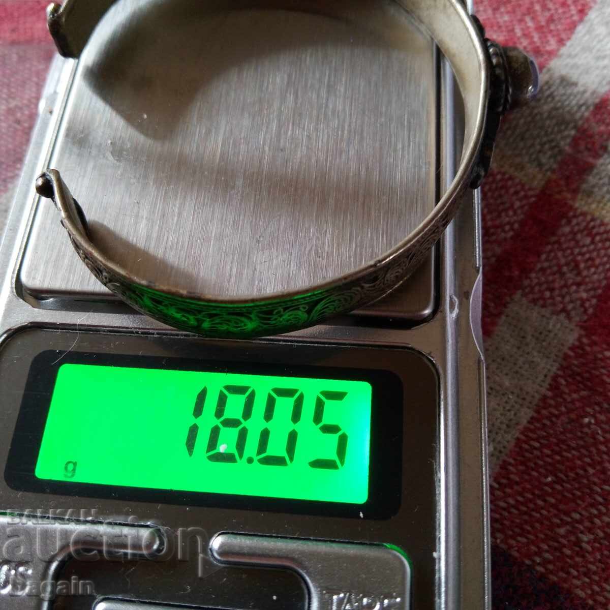 Brățară veche cu ametist - 5 Brățară veche cu ametist - 5