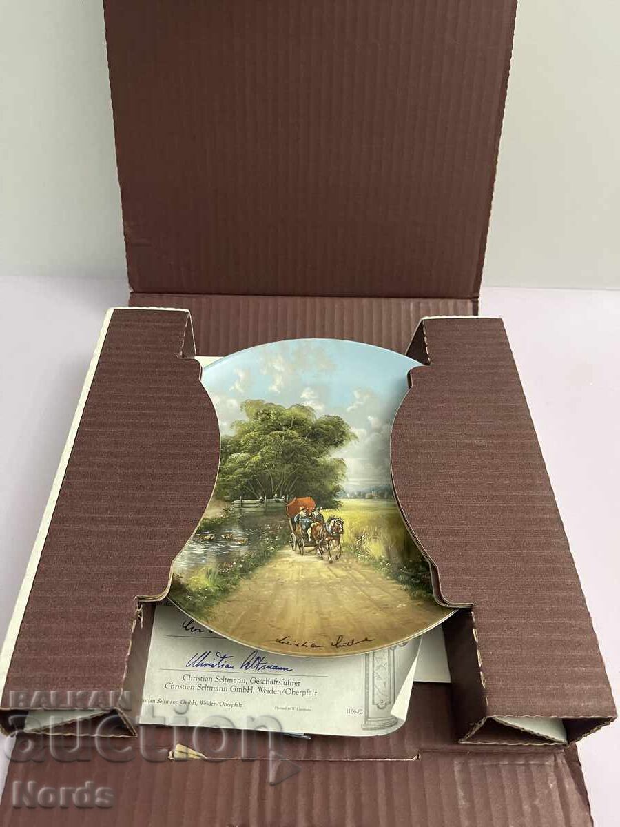 Аукцион Christian Luckel Чиния за колекция със сертификат