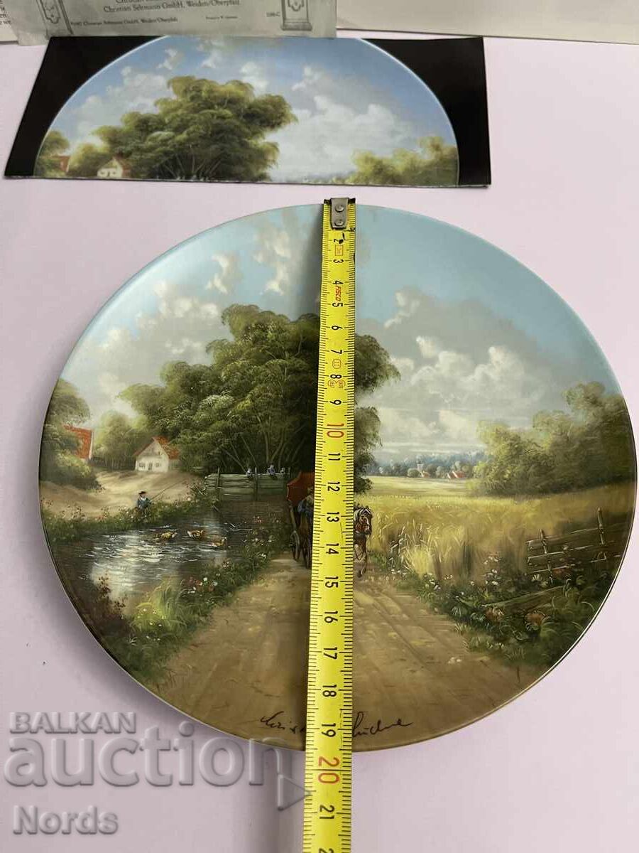 Christian Luckel Чиния за колекция със сертификат - 6