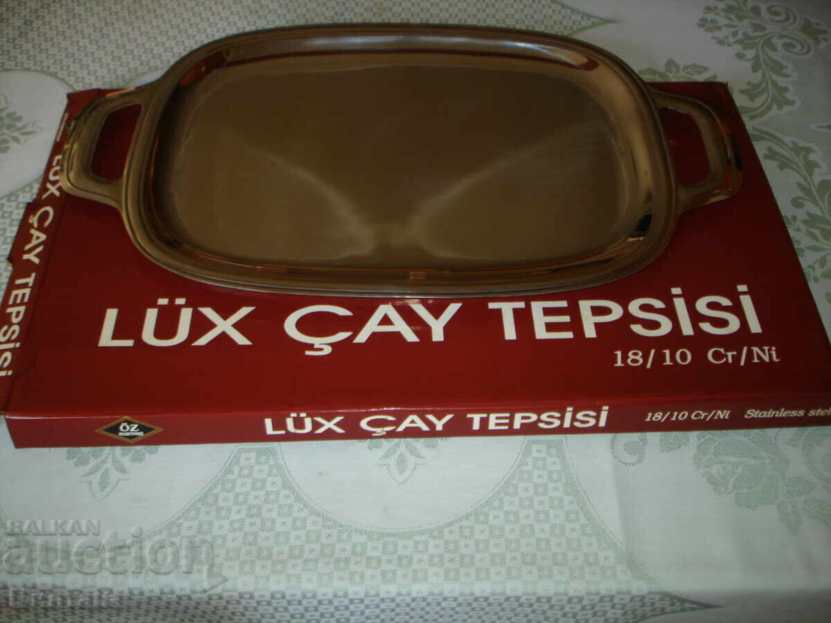 Поднос хром/ никелова стомана - 6 Поднос хром/ никелова стомана - 6