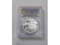 1000 leva 1998 godina Zhokeĭ - PCGS PR 68 DCAM από 1 st