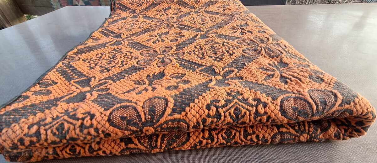 Cotton bedspread, machine woven, 100% cotton - 5