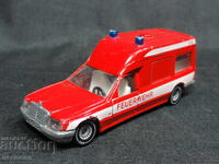 OLD RETRO METAL CAR SIKU GERMANY MERCEDES AMBULANCE