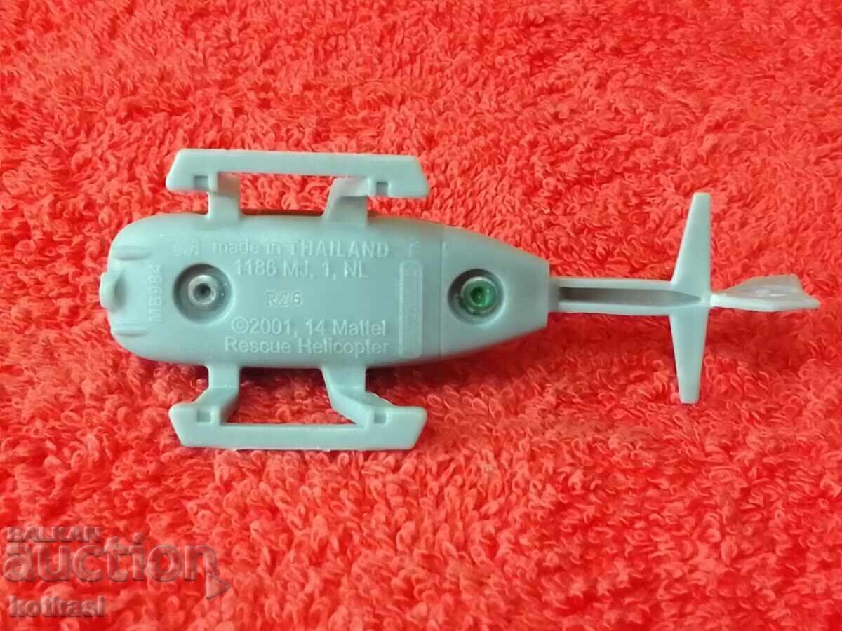 Vintage Metal Rescue Helicopter Matchbox THAILAND - 7