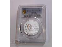 10 λέβα 1999 Υψηλό Άλμα - PCGS PR 68 DCAM από 1 στ
