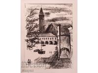 Графика на чешкият художник Франтишек Билковски.