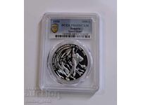 1000 leva 1996 Σκι αντοχής - PCGS PR 68 DCAM από 1 στ