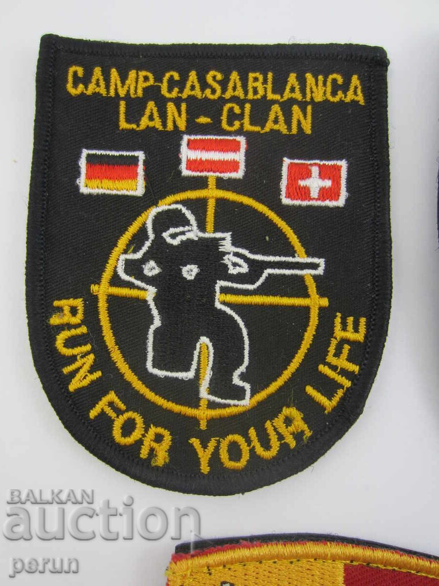 Военни нашивка-Емблема-Снайперист-Контингент НАТО