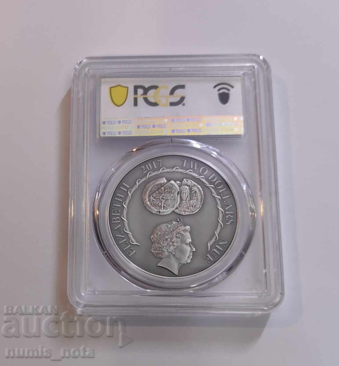 Σφραγίδα Χαν Τερβελ - SP 69 2 δολάρια 2017 με τιμή 416.11 BGN | € 212.75 Σφραγίδα Χαν Τερβελ - SP 69 2 δολάρια 2017 με τιμή 416.11 BGN | € 212.75