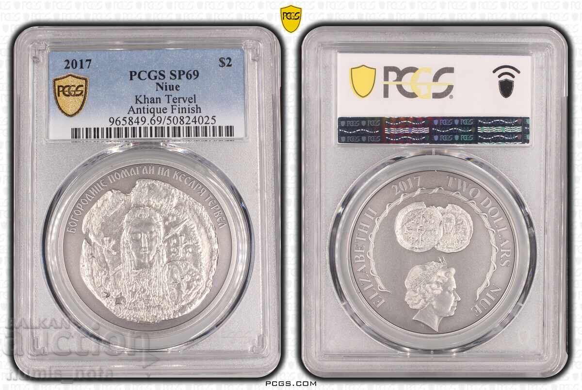 Παράδοση Σφραγίδα Χαν Τερβελ - SP 69 2 δολάρια 2017 Παράδοση Σφραγίδα Χαν Τερβελ - SP 69 2 δολάρια 2017