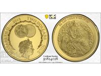 Σφραγίδα του Χαν Ομουρτάγκ - κορυφαία ποιότητα SP 70 2 δολάρια 2017