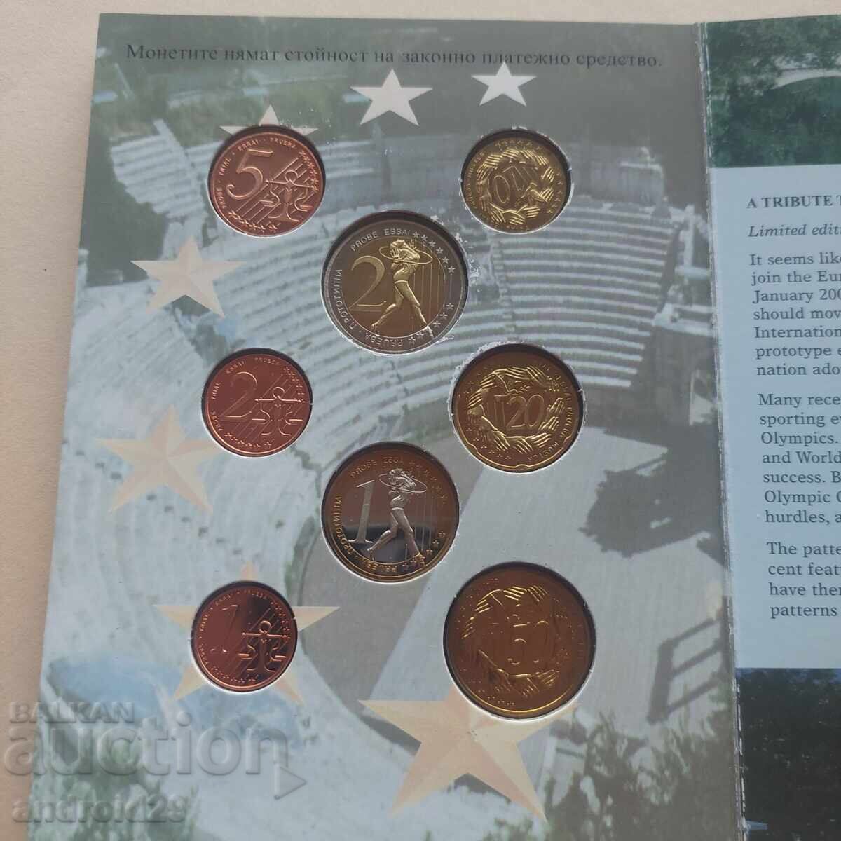 Auction Trial Euro set Bulgaria 2004/ Coin/ UNC/ BZC Auction Trial Euro set Bulgaria 2004/ Coin/ UNC/ BZC