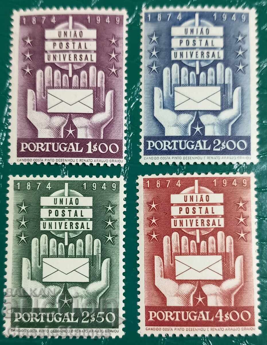 Καθαρή σειρά Πορτογαλίας UPU 1949