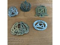 Lot de cocarde școlare vechi - perioada socialistă