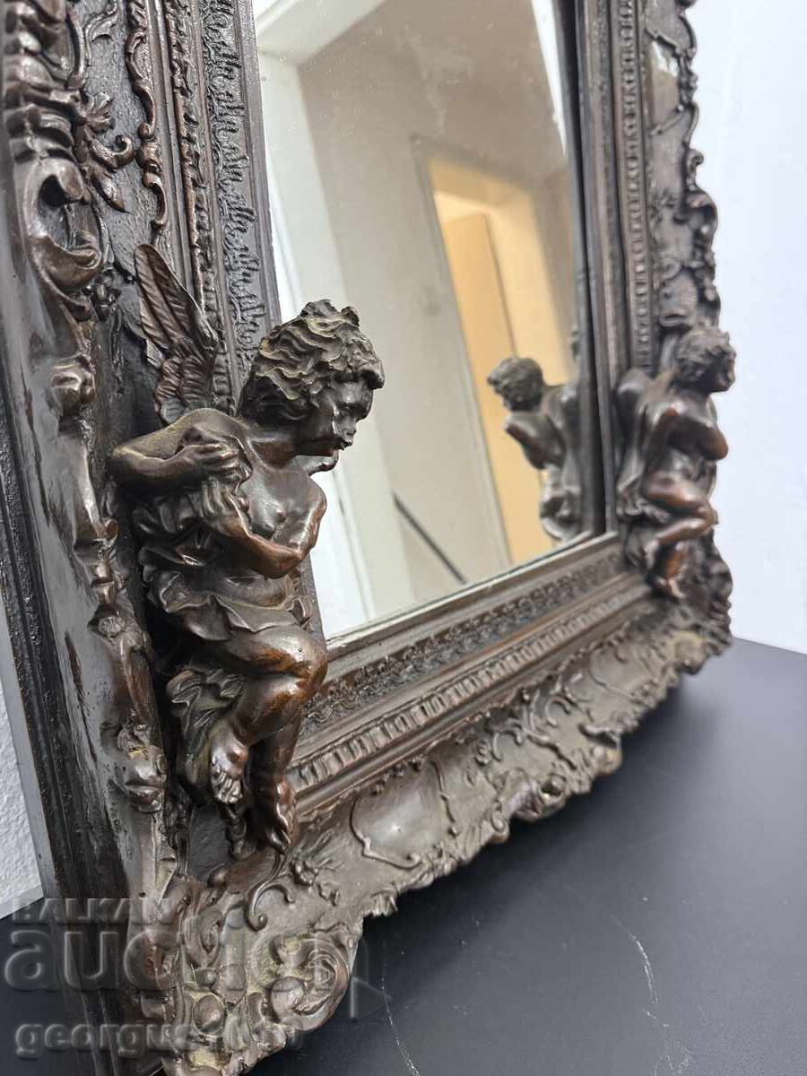 Auction  Beautifully ornamented wall mirror №7588