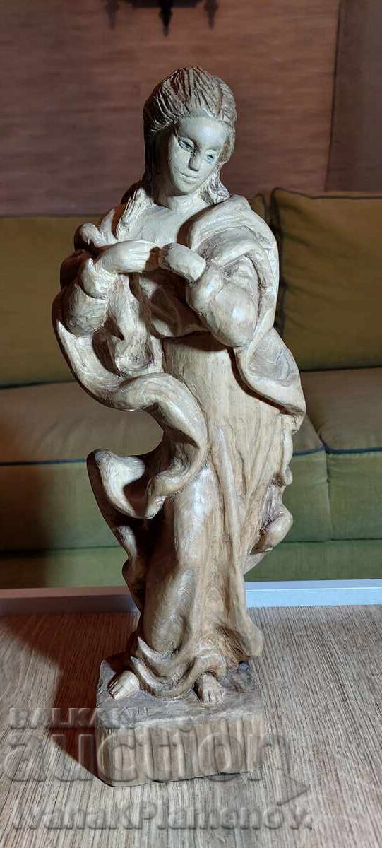 Wood carving for connoisseurs, height 36cm