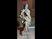 Sculptură în lemn pentru cunoscători, înălțime 36cm