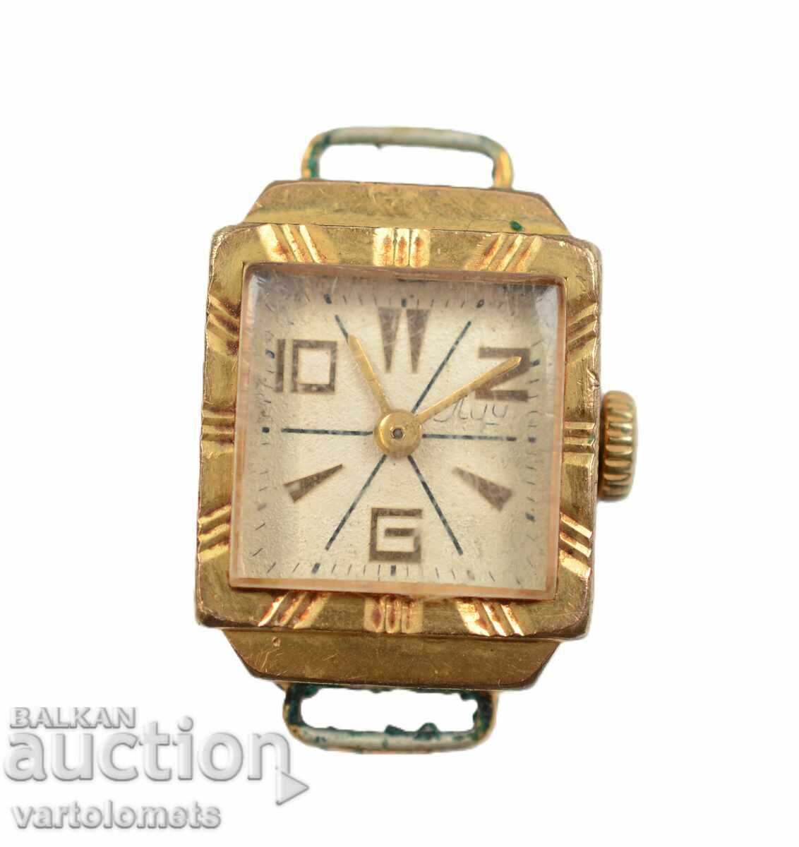 Women's watch BEAM USSR with 12.5 Mk gold plating - not working Women's watch BEAM USSR with 12.5 Mk gold plating - not working