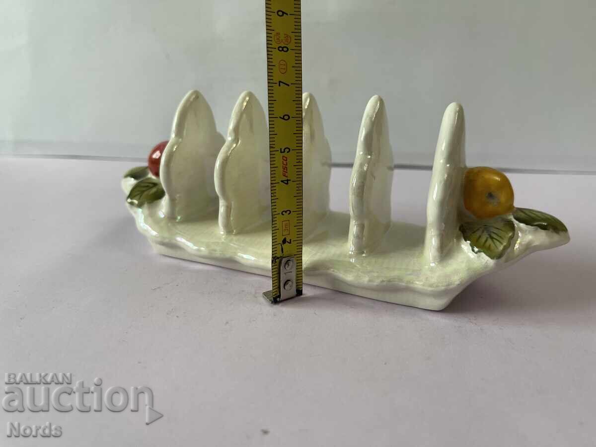 Порцеланова поставка за препечени филийки - 7 Порцеланова поставка за препечени филийки - 7