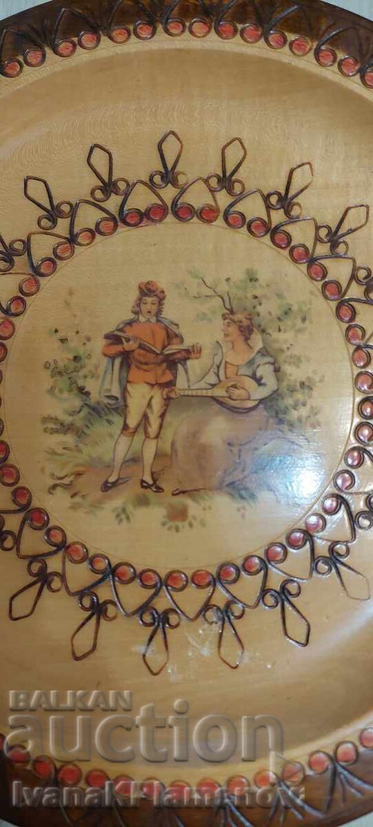 Wooden panel for connoisseurs 28cm with price 30.00 BGN | € 15.34