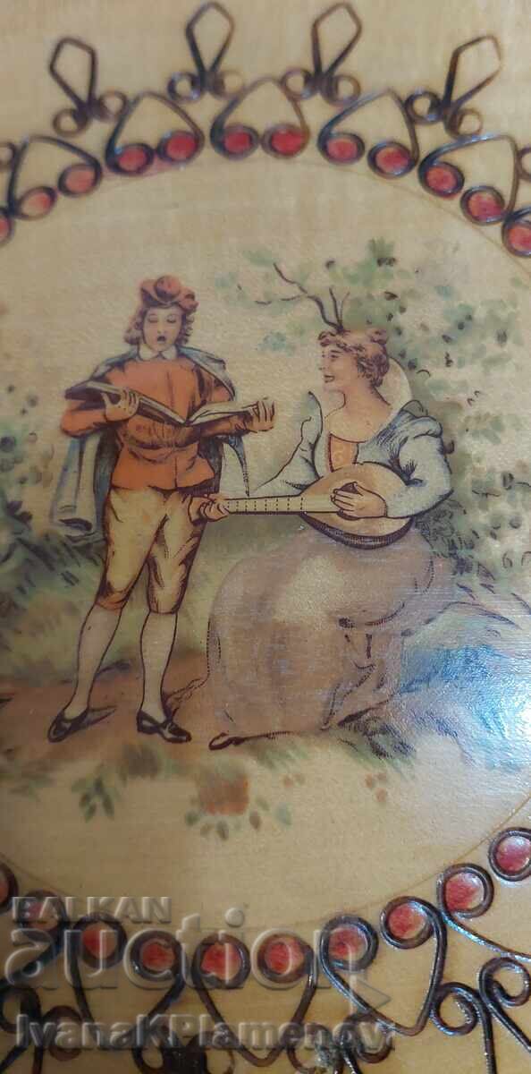 Wooden panel for connoisseurs 28cm - 6