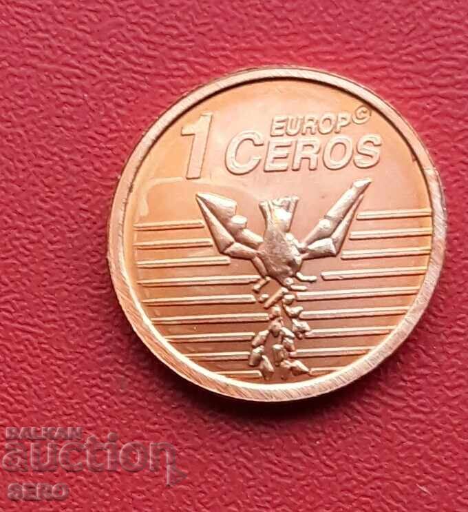 Vatican - 1 eurocent 2006 - probă Vatican - 1 eurocent 2006 - probă