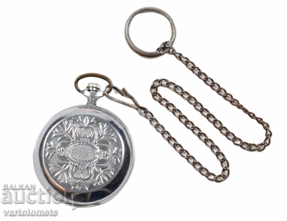 Δημοπρασία Τσέπης ρολόι MOLNIJA με καπάκι - δεν λειτουργεί