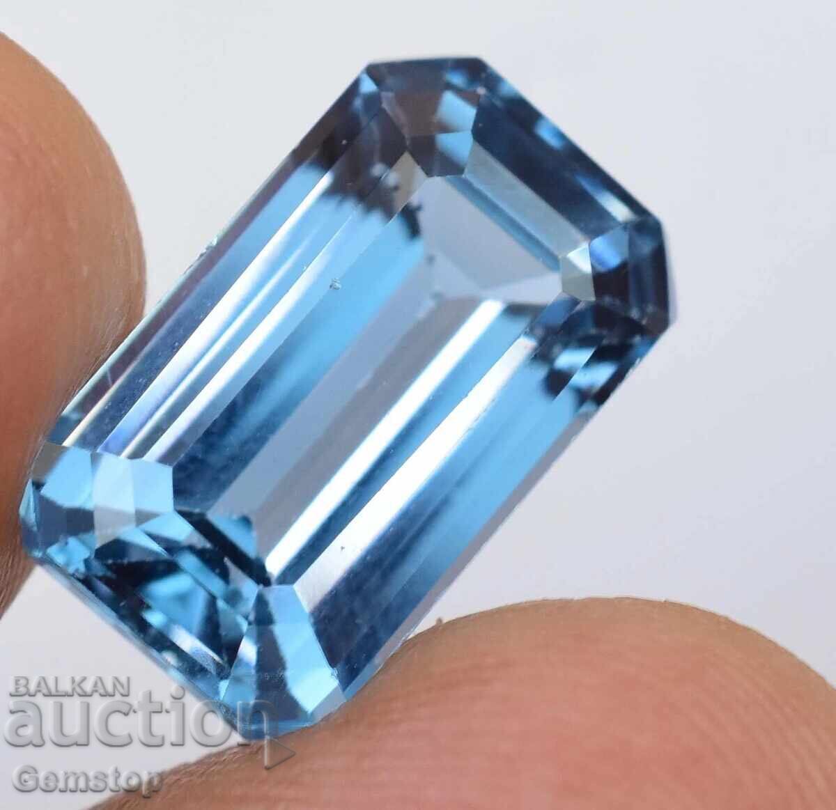 Δημοπρασία ΒΖTS! 4.65 ct φυσικό ακουαμαρίνα σμαραγδί πιστοποιημένο. AGL από 1st! Δημοπρασία ΒΖTS! 4.65 ct φυσικό ακουαμαρίνα σμαραγδί πιστοποιημένο. AGL από 1st!